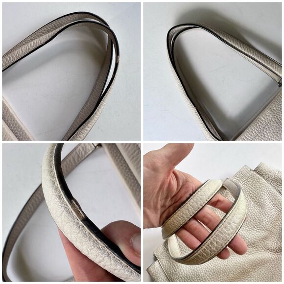 Kate Spade Everett Way Thatcher Tote in Cream Pebbled Leather - Picture 15 of 16